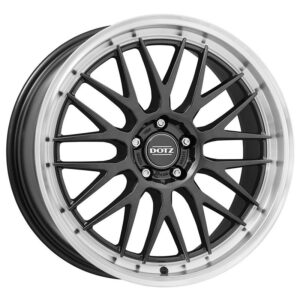 Bilbao dark Gunmetal/polished lip 8,5x19 5x112 ET35 CB70,1 60° 780 kg OBI9L8FL35