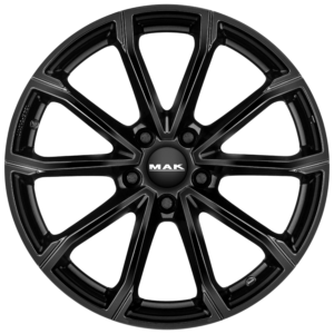 Davinci Gloss Black 5x17 5x100 ET40 CB54,1 Flat 450 kg F50704BGB40PM2X