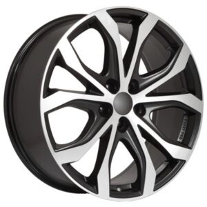 W10X racing-black frontpolished 8x18 5x114.3 ET40 CB70,1 60° 875 kg W10X-80840B83-5